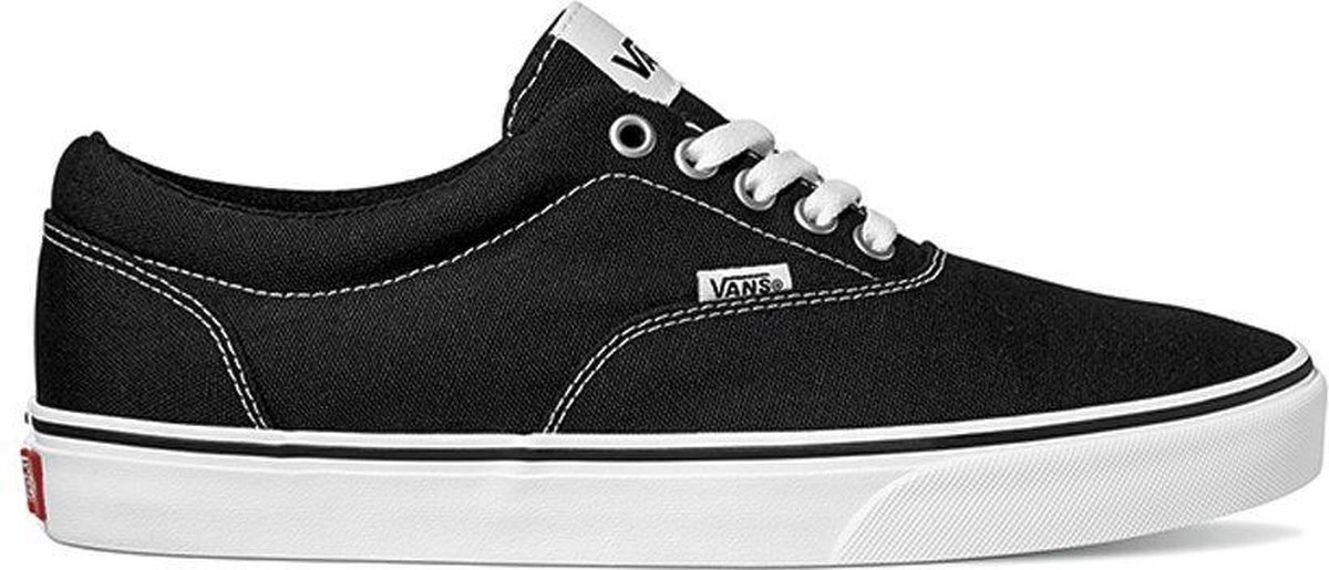 Vans MN Doheny Heren Sneakers - Canvas Black/White - Maat 44.5