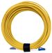 Elfcam Glasvezelkabel LC/UPC naar LC/UPC, Simplex, Monomode, 9/125 μm, optische kabel LSZH (30 m)