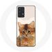 Maniacase Hoesje voor Samsung Galaxy A13 4G / A13 4G Lite Somalische kattenrace