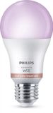 Philips LED Philips Smart Lighting - Lamp 2-pack - Slimme LED-Verlichting - Gekleurd en Wit Licht - E27 - 60W - Mat - Wi-Fi