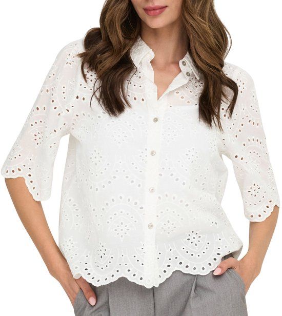 ONLY - ONLVALAIS S/S SHIRT WVN NOOS Dames Blouse