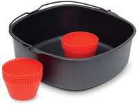 Philips Airfryer Accessory HD9945/01 Essential XL Bakset - Accessory Kit for Airfryer XL HD924x, HD926x