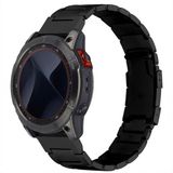 Accezz Mat Titanium bandje - Garmin 26 mm aansluiting - Zwart