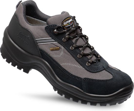 Grisport Torino Low Wandelschoenen Unisex - Grijs/Zwart - Maat 44