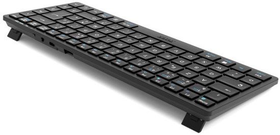 Port Designs 911001FR Toetsenbord Thuis/Werk RF-draadloos + Bluetooth AZERTY Frans Zwart