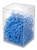 Victory Office Products 60286H300-073 paperclips 28 mm 300 stuks donkerblauw met kunststof bekleed