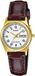 Casio Dameshorloge LTP-V006GL-7B Analoog Quartz Goudkleurig Metaal Bruin