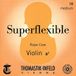 D Thomastik Vioolinensnoer 4/4 superflexibel – re-kerntouw, bouten van staal, middelverchroomd