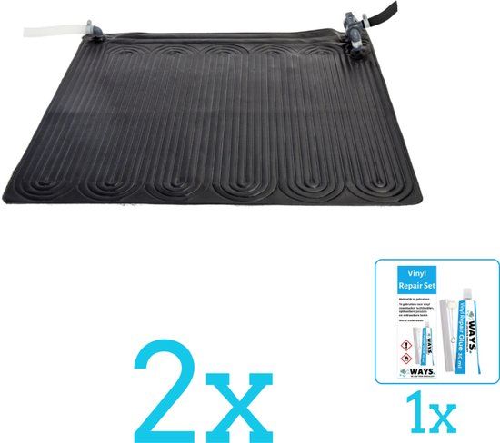 Intex Solar Mat - Zwembad Verwarming - 28685 - 2 stuks - Voordeelverpakking