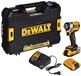 DeWALT 18V XR Slagmoersleutel DCF921D2T met 2x 2.0 Ah Accu en Oplader