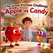 The Great Kitchen Challenge: Apple vs Candy: A story about apple vs candy and good habits