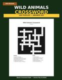 Wild Animals Crossword: 100 Large Print Crossword Puzzles