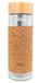 Nerthus FIH 802 dubbelwandige theefles met filter en kurk 300 ml