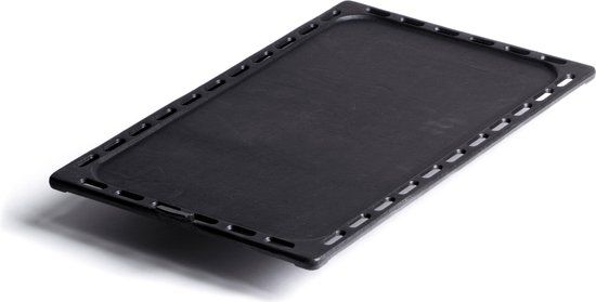 Hendi Gietijzeren bakplaat 1/1 GN - Zwart - 53x32.5 cm