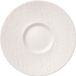 Villeroy & Boch Manufacture Rock Blanc Café au lait schotel - ø 17 cm
