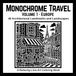 Monochrome Travel: Volume 1 - Europe: 45 Architectural Landmarks and Landscapes: A Relaxing Line-Art Coloring Book