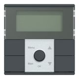 Merten MEG5754-0414 Standaard timermodule met ingebouwde digitale timer voor binnen met schakelaar, antraciet, M-systeem