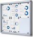 Syna Indoor Vergrendelbaar Notitiebord met Schuifdeuren SCSL 6x A4