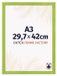 Dutch Frame Factory Fotolijst A3 29,7x42 cm Groen - MDF