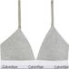 Calvin Klein Heather Grey Balconette Bra
