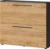 Germania Willemijn Schoenenkast - 20 paar - Antraciet/Eik