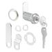 Prime-Line U 9950 Lade & Kabinet Lock, 1-3/8 inch, Roestvrij Staal Gezicht, 1 "Max. Paneel