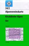 Kitzbuheler DAV Alpenvereinskarte 34/2S Kitzbüheler Alpen - Ost Skirouten 1 : 50.000
