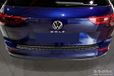 Zwart Volkswagen Golf Zwart RVS Achterbumperprotector 'Ribs'