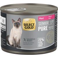SELECT GOLD Pure Senior Paté Paard 6x200 g