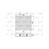 VALEO 811539 Wärmetauscher, Innenraumheizung