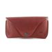 Bear Design Nikki Luxe Étui à lunettes en cuir - Merlot