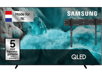 Samsung Qe98q7faauxxn Ultra Hd 4k Qled 98" (2025) + Vogels Vaste Tv-beugel 80"-120" Max 160kg Zwart Tv Bundle