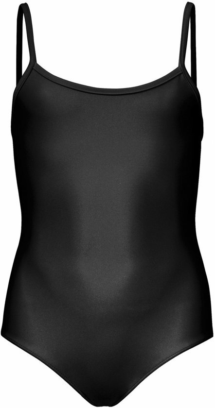 Papillon Spaghetti Strap Leotard Balletpak - Maat 140 - Meisjes - zwart