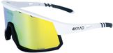 4KAAD MIRADOR Sportbril - wit / goud