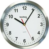techno line WT 7650 Quarzwanduhr Ø 25 cm 1-teilig, silber