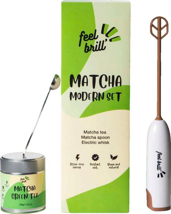 Feel Brill Moderne matcha theeset