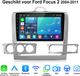 Junsun Linux Sans fil Carplay & Android Auto Convient pour Ford Focus MK2 2004-2011 - Écran tactile HD 9 pouces - Bluetooth - Navigation - WiFi - FM - RDS - Airplay