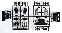 Tamiya Accessoires: D-delen frame/spiegel FLC 56340