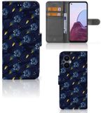B2Ctelecom Boekhoesje voor OPPO Reno 8 Lite | OnePlus Nord N20 | Voetbal