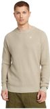 G-Star Serrated R Knit Heren Trui Lange Mouw Ronde Hals Katoen Regular Fit Casual Effen Dk Brick Gd M