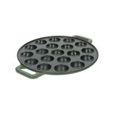 Merveille Poêle à crêpes, fonte, vert