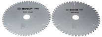 Bosch Accessoires PRO Wood Cirkelzaagbladen | 216 mm | 2 stuks - 2608644736