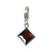 Carlo Biagi Dameshanger diamant 925 zilver CSCZP02R, Sterling zilver