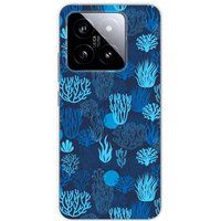 Xiaomi Blue Coral Silicone Case for Xiaomi 14