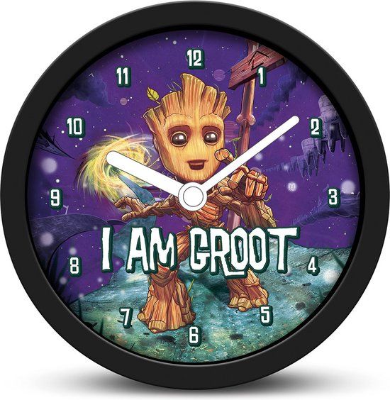 Pyramid International Guardians of the Galaxy - I Am Groot - Bureauklok - Multicolor - 12cm