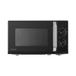 Toshiba MW3-MG20PE(BK) Magnetron 700 W met knapperige grill- en combiigarfunctie, 5 vermogensniveaus, 1000 W grillvermogen, zwart/zilver