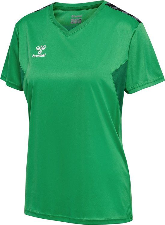 Hummel Hmlauthentic Pl Jersey S/S Women's T-Shirt - Jelly Bean - XL