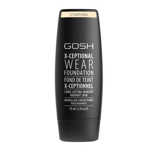 Gosh X-Ceptional Wear foundation - 12 Natural