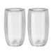 Zwilling Sorrento - Dubbelwandig Latte Macchiato Glas - 350 ml - 2 stuks
