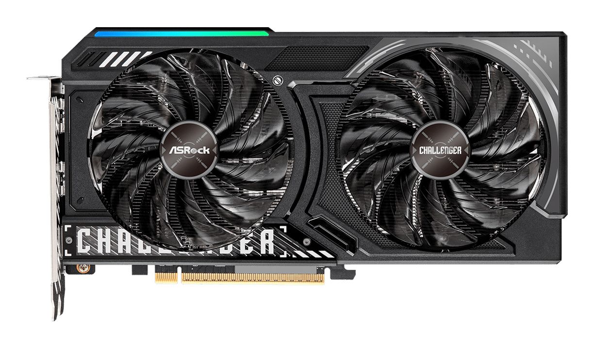 ASRock RX 9060 XT Challenger OC 8GB GDDR6 Graphics Card